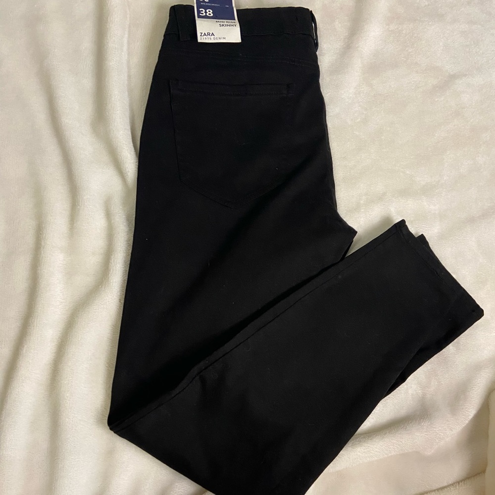 Zara black jeans NWT